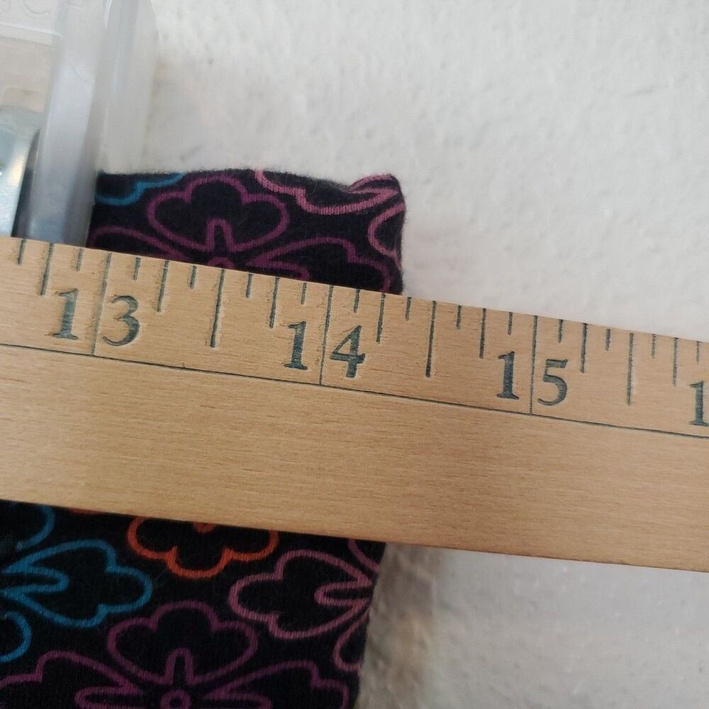Old Navy Capris Womens Sz Small Black Do a Little Yoga Rollover Foldover Y2K - Picture 6 of 13